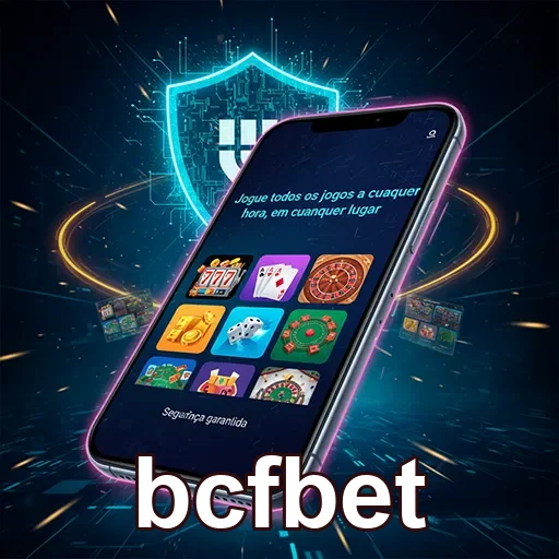 Usuário acessando o app da bcfbet em dispositivo móvel