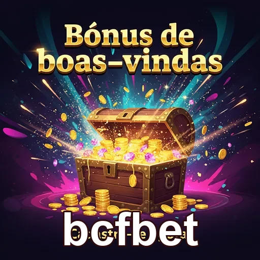 Banner do bcfbet anunciando o bônus de boas-vindas para novos usuários.