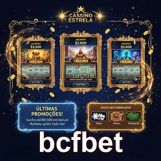 Promoção de jackpot do cassino Estrela no bcfbet, atraindo apostadores com grandes prêmios.