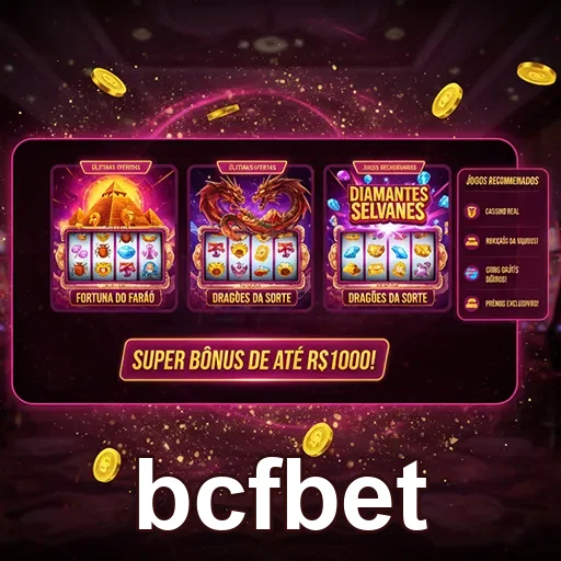 Super bônus em jogos de cassino no BCFBet, aproveite as melhores promoções.